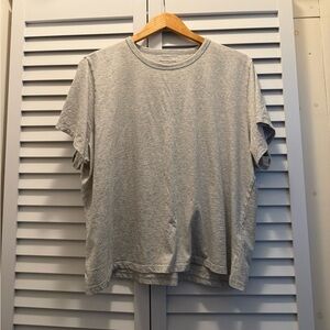 Abercrombie & Fitch Heather Gray Short Sleeve Tee